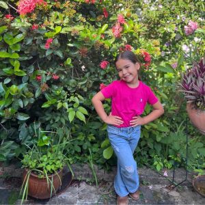 Polera cuello redondo