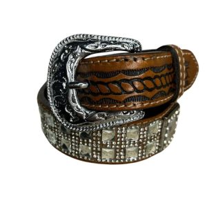 Girls' Western Rhinestone Belt