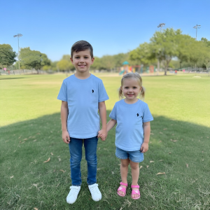 Polera cuello redondo