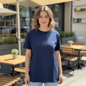 Polera cuello redondo