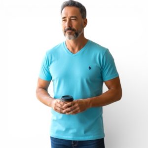 Polera cuello V