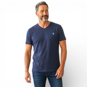 Polera cuello V