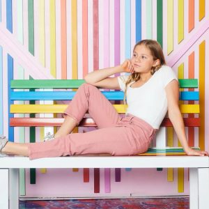 Uniqua Ultra High Rise 90's Straight Kid JeansPantalón de niña