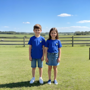 Polera cuello redondo