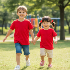 Polera cuello redondo
