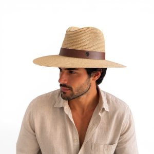 Sombrero de mimbre