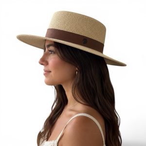 Sombrero de mimbre