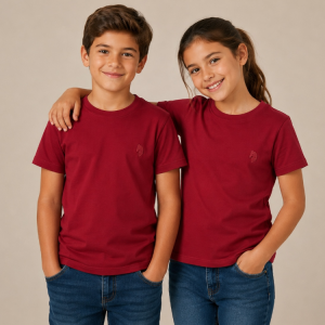 Poleras cuello redondo 100% algodón pima